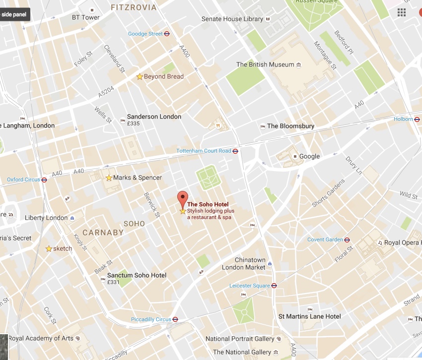 The British Boutique Hotel Experience: The Soho Hotel in London – Pam's ...